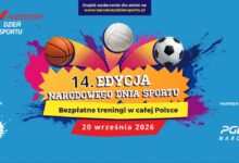 MOSIR ZACHĘCA DO AKTYWNEGO UCZESTNICTWA W NARODOWYM DNIU SPORTU W GIŻYCKU!